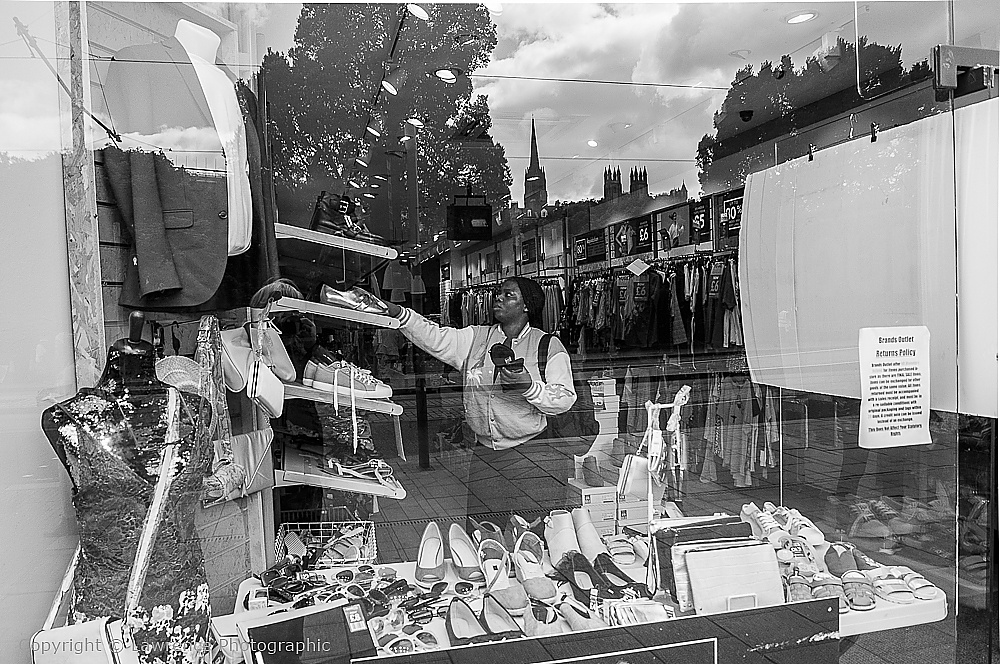 Shop in Princes Street, Edinburgh, Scotland